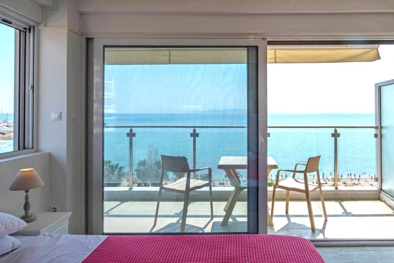 Breathtaking Seaview Studio In Athenian Riviera エクステリア 写真